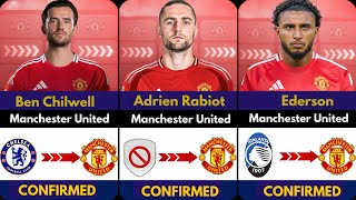 🚨MANCHESTER UNITED SURPRISE ON DEADLINE DAY 🔥 CONFIRMED TRANSFER SUMMER 2024 Rabiot Chukuemeka Ede [upl. by Kermie]