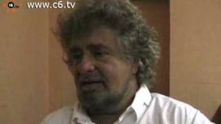 Movimento Cinque stelle intervista a Beppe Grillo [upl. by Derk701]