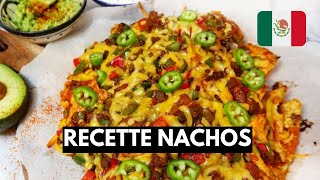 RECETTE NACHOS FACILE ET RAPIDE l RECETTE MEXICAINE [upl. by Naoj202]