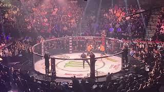 Usman Nurmagomedov vs Brent Primus  Bellator 300 fans perspective [upl. by Ayita776]