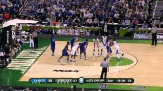 1 Kentucky vs 2 Kansas  422012  NCAA Mens Basketball National Championship Final [upl. by Walls]