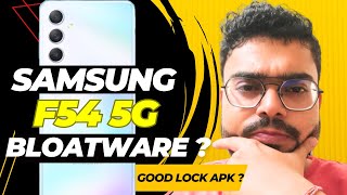 REMOVE Samsung F54 5G BLOATWARE Apps  Good Lock APK Support [upl. by Ttebroc]