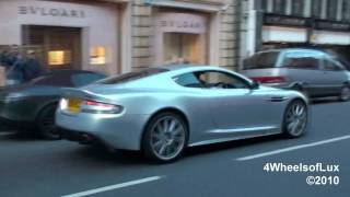 3 Aston Martin DBS amp Volante on the Road [upl. by Avon]