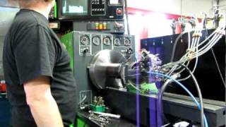 Part 4 Dieselmeken shows Stanadyne DB2 pump in KMM test bench [upl. by Amr]