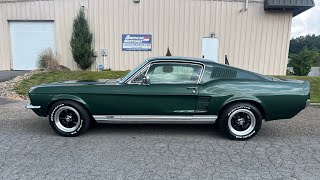 1967 Ford Mustang Fastback Dark Moss Green 289 [upl. by Darci482]