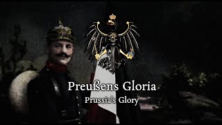 quotPreußens Gloriaquot  German Military March [upl. by Atiuqrahs]