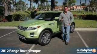 2012 Range Rover Evoque Test Drive amp SUV Review [upl. by Hawkie]