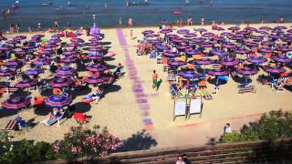 Villaggio Campeggio Salinello direttamente sul mare in Abruzzo Nuovo video 2014 [upl. by Ayerf]