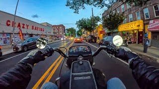 An Avenue U Experiment Road Test  1984 Harley Davidson FLT Tour Glide  The Kings Highway [upl. by Atiluj]