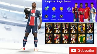 Opening Pack New Player Day 1 Login PES 2021 Mobile Got Mbappe amp 10 Black Ball [upl. by Gunning413]