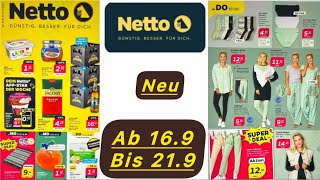 Netto Prospekt Werbung Aktionen Gültig von 16924 bis 21924​⁠Werbungde [upl. by Yhprum]