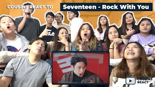 COUSINS REACT TO SEVENTEEN 세븐틴 Rock with you Official MV [upl. by Lorilyn]