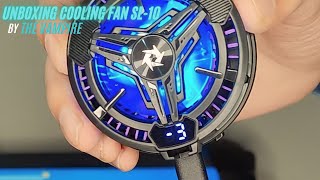 Cooling Fan SL10 unboxing for professional gamers [upl. by Nalahs]