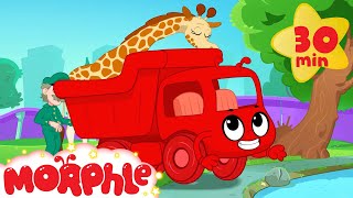 A House for the Giraffe  My Magic Pet Morphle  Cartoons for Kids [upl. by Nalda670]