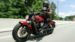 Indian Scout Review at RevZillacom [upl. by Hullda]