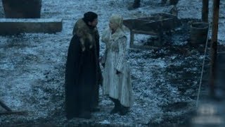 Tyrion talks about Jons and Daenerys Relationship  Game of thrones 8x01 [upl. by Seuqcaj]