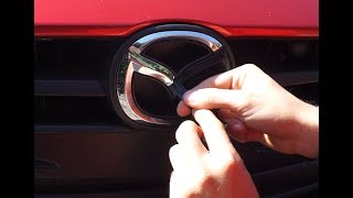 Removing The Plasti Dip From My Front Emblem [upl. by Mairb]