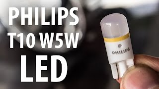 Review Philips XtremeVision T10W5W white 4000K LEDs [upl. by Dirgis]