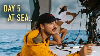 Sailing the Edge of a Tropical Depression Day 5 at Sea [upl. by Knuth]