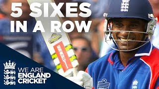 5 Sixes In A Row Mascarenhas Smashes Yuvraj  England v India 2007  Highlights [upl. by Bohs735]