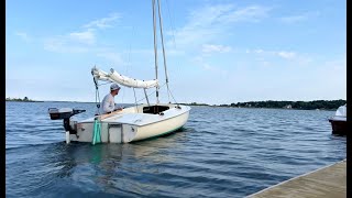 Testing the Torqeedo Travel XP 5hp Electric Outboard [upl. by Ewnihc]