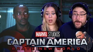 CAPTAIN AMERICA Brave New World TRAILER REACTION  Marvel  Disney [upl. by Emlen929]