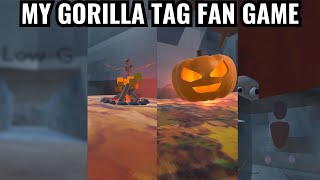 my new gorilla tag fan game is in the HALLOWEEN UPDATE [upl. by Mersey]