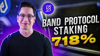 Staking Band Protocol with INSANE APY 💰 The MOST Potential in 2022 🤑 BAND staking [upl. by Ynaffital683]