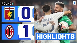 GenoaMilan 01  Crazy ending at the Marassi Goal and Highlights  Serie A 202223 [upl. by Torrell145]