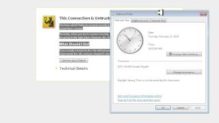 How to fix this connection is untrusted error in firefox for xp window 7  8 [upl. by Clerc]