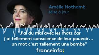 Amélie Nothomb  quotJai du mal avec les motsquot [upl. by Ashmead]