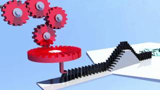 Rube Goldberg Machine 3D Animation Maya [upl. by Fabio]