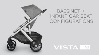 UPPAbaby Vista V2  Bassinet  Infant Configurations [upl. by Harding]