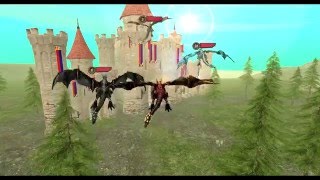 Dragon Sim Online Multiplayer Teaser for iOS and Android [upl. by Atinra]