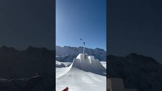 World Record Highest Ski Air [upl. by Aihsined854]