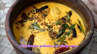 How to make Ripe Mango Curry with Coconut Kerala style  Mambazha Pulissery  മാമ്പഴ പുളിശ്ശേരി [upl. by Feodore]