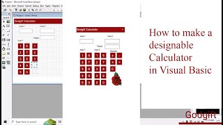 How to make a designable calculator in Visual Basic [upl. by Aikcir]