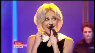 Pixie Lott  All About Tonight Live on Lorraine [upl. by Shirah]