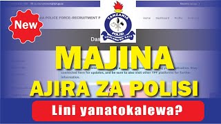 MAJINA AJIRA ZA POLISI 2024 LINI YANATOKA [upl. by Aliet584]