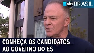 Conheça os candidatos ao governo do Espírito Santo  SBT Brasil 290922 [upl. by Einaej]