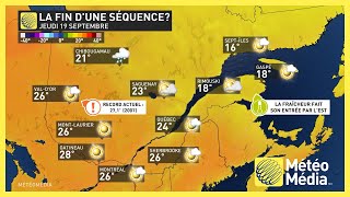 Record de chaleur en septembre au Québec [upl. by Fitting]