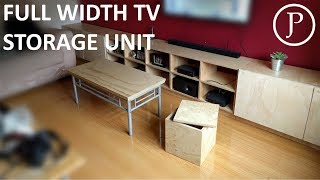 Full Width TV Storage Unit [upl. by Mae]