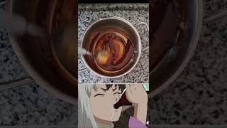 senku kola tarifi ðŸ¥¤ senku cola recipe animefood anime drstone [upl. by Winters893]