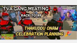 TVA GANG MEATING TVA NEW updates 🦅🔥 eaglegamingop thakkudu onam coming soon 💥 [upl. by Camey]