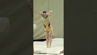 katelyn ohashi beam slow motion Gala international gymnastique princesse grace [upl. by Hana634]