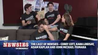 Disneys NEWSIES Live Chat  Sept 21 2013 [upl. by Llertnahs661]