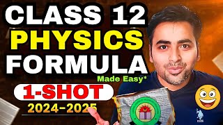 Class 12🤩 PHYSICS ALL FORMULAE🤩  Explained in Best Way 🔥🔥 [upl. by Sholem65]