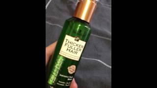 Review of hair loss product thicker fuller hair Serum by Dr Hoting [upl. by Standush776]