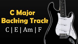 C Major Backing Track  Rock Ballad  70 Bpm [upl. by Giordano]