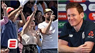 Eoin Morgan admits Edgbaston crowd does play a part for England  Cricket World Cup [upl. by Swane]